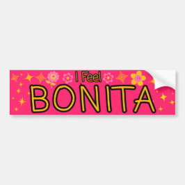 Pegatina Para Coche Me Siento Bonita Estética Divertida 