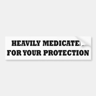 Pegatina Para Coche Medicado pesadamente para su protección