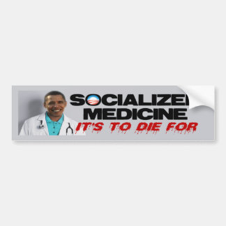 Pegatina Para Coche Medicina socializada