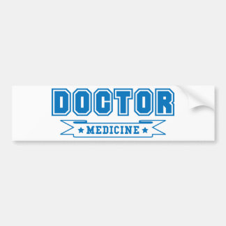 Pegatina Para Coche Médico de la bandera de la medicina