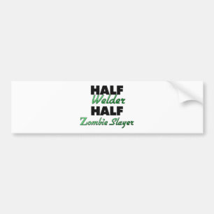 Pegatina Para Coche Medio asesino del zombi del medio soldador