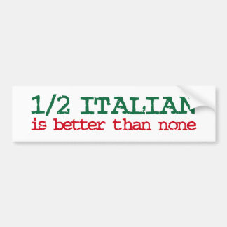 Pegatina Para Coche Medio italiano
