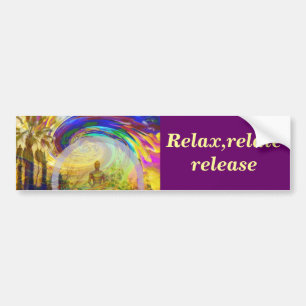 Pegatina Para Coche Meditaciones y colores_
