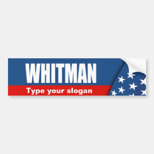 PEGATINA PARA COCHE MEG WHITMAN