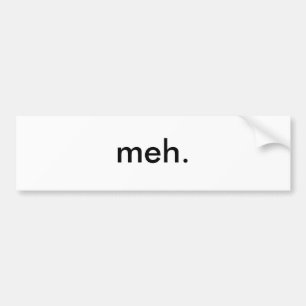 Pegatina Para Coche meh.