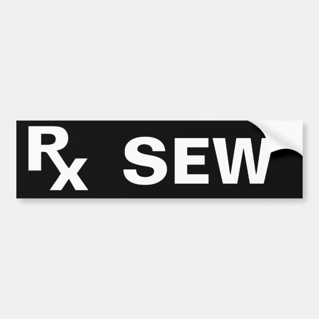 Pegatina Para Coche Mejor Receta - RX SEW - Crear (Frente)