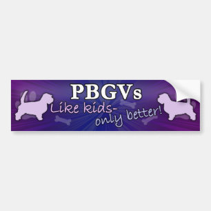 Pegatina Para Coche Mejore que los niños PBGV