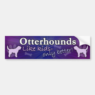 Pegatina Para Coche Mejore que Otterhound de los niños
