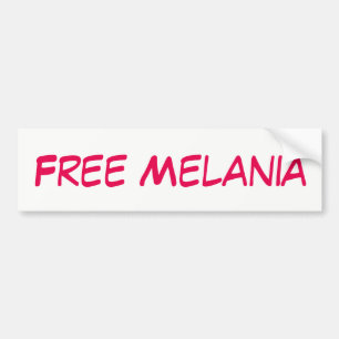 Pegatina Para Coche MELANIA GRATUITA Personalizada