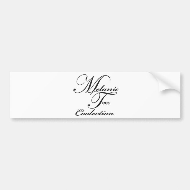 Pegatina Para Coche Melanic junta con te totales (Frente)