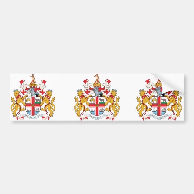 Pegatina Para Coche Melbourne, Australia (Frente)