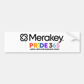 Pegatina Para Coche Merakey PRIDE Bumper Sticker