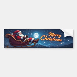 Pegatina Para Coche Merry Christmas Bumper Sticker