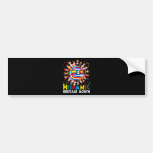 Pegatina Para Coche Mes de la Herencia Hispana