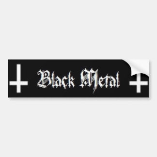 Pegatina Para Coche Metal negro
