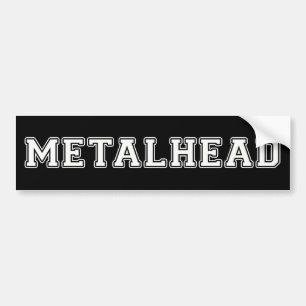 Pegatina Para Coche Metalhead