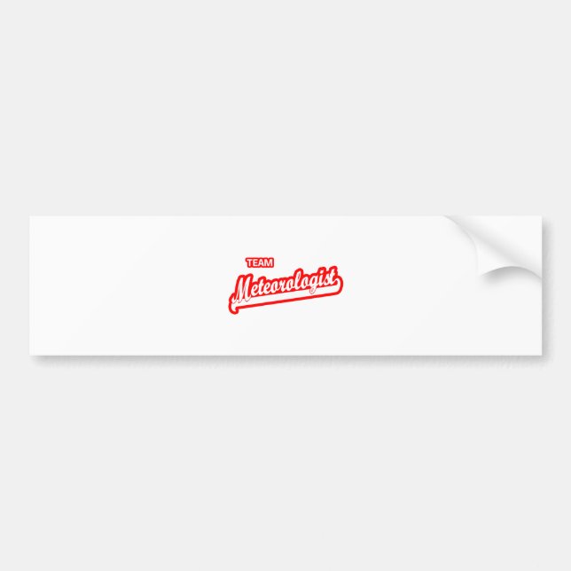 Pegatina Para Coche Meteorólogo de equipo (Frente)