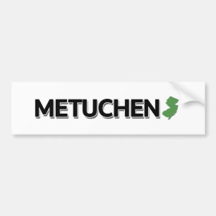 Pegatina Para Coche Metuchen, Nueva Jersey