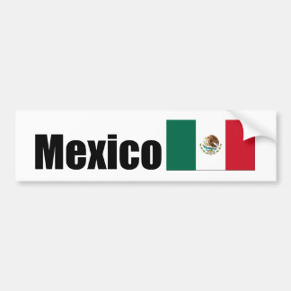 Pegatina Para Coche México, bandera mexicana