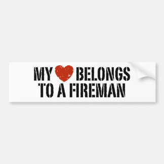 Pegatina Para Coche Mi Corazón Fuego