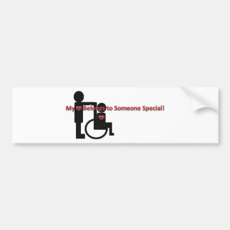 Pegatina Para Coche Mi corazón pertenece alguien especial