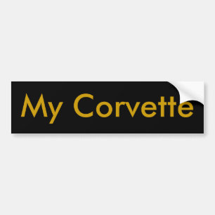 Pegatina Para Coche Mi Corvette