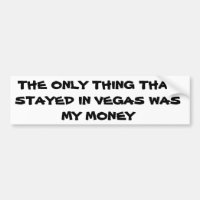 Mi dinero se queda en Las Vegas