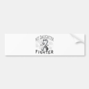 Pegatina Para Coche Mi hija es un gris del combatiente