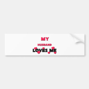Pegatina Para Coche Mi marido me ama