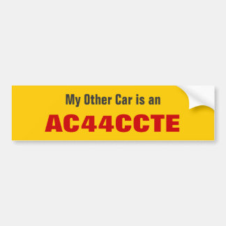 Pegatina Para Coche Mi otro auto es un AC44CCTE