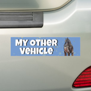Pegatina Para Coche mi otro caballo de vehículos