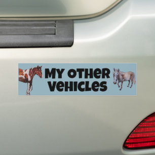 Pegatina Para Coche mi otro caballo de vehículos
