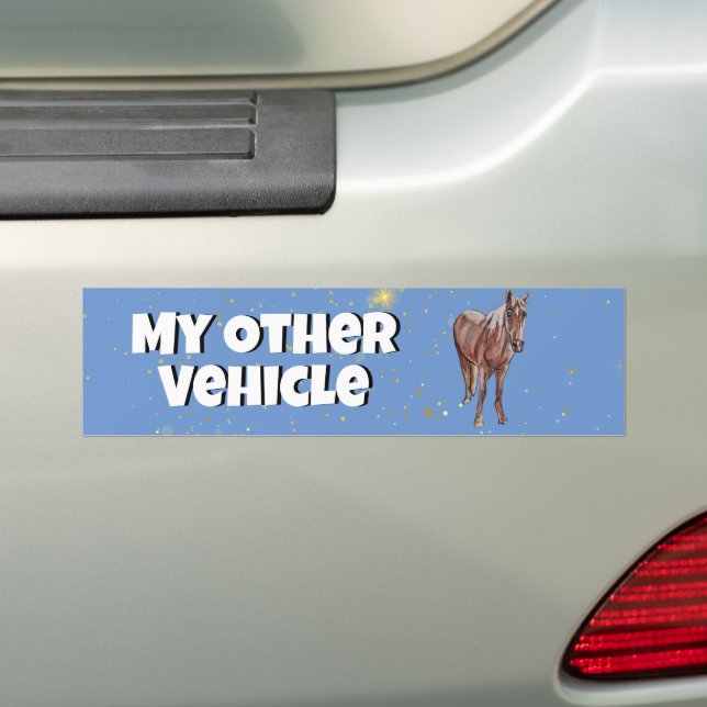 Pegatina Para Coche mi otro caballo de vehículos (en coche)