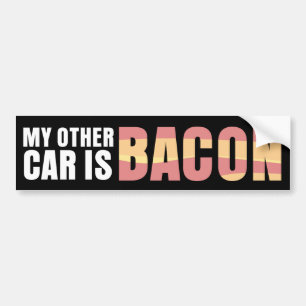 Pegatina Para Coche Mi otro coche es tocino