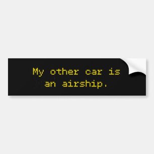 Pegatina Para Coche Mi Otro Coche Es Un Airship