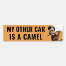 Mi otro coche es un Camello Divertido Árabe
