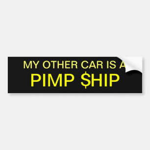 Pegatina Para Coche Mi otro coche es un CHULO $HIP