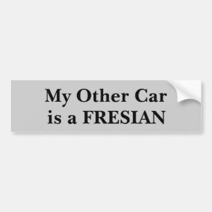 Pegatina Para Coche Mi otro coche es un Fresian