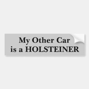 Pegatina Para Coche Mi otro coche es un Holsteiner