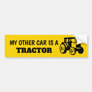Pegatina Para Coche Mi otro coche es un Pegatina de tractores