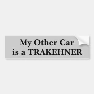 Pegatina Para Coche Mi otro coche es un Trakehner
