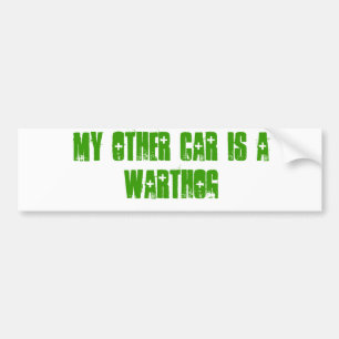 Pegatina Para Coche Mi otro coche es un warthog