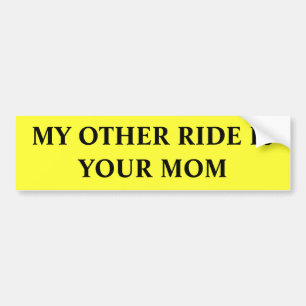 Pegatina Para Coche Mi otro paseo es su mamá