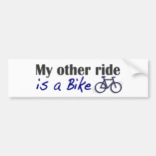 Pegatina Para Coche Mi otro paseo es una bici