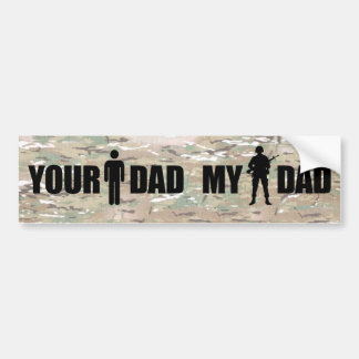 Pegatina Para Coche Mi papá está en los militares