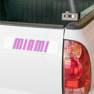 Pegatina Para Coche Miami