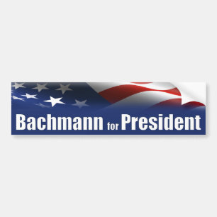 Pegatina Para Coche Micaela Bachmann para el presidente