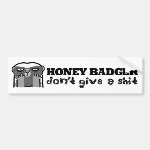 Pegatina Para Coche miel badger no da