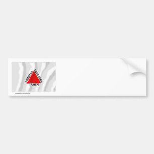 Pegatina Para Coche Minas Gerais, bandera que agita del Brasil