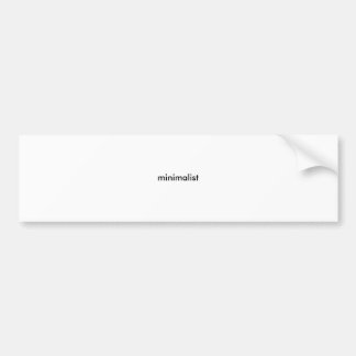 Pegatina Para Coche minimalista